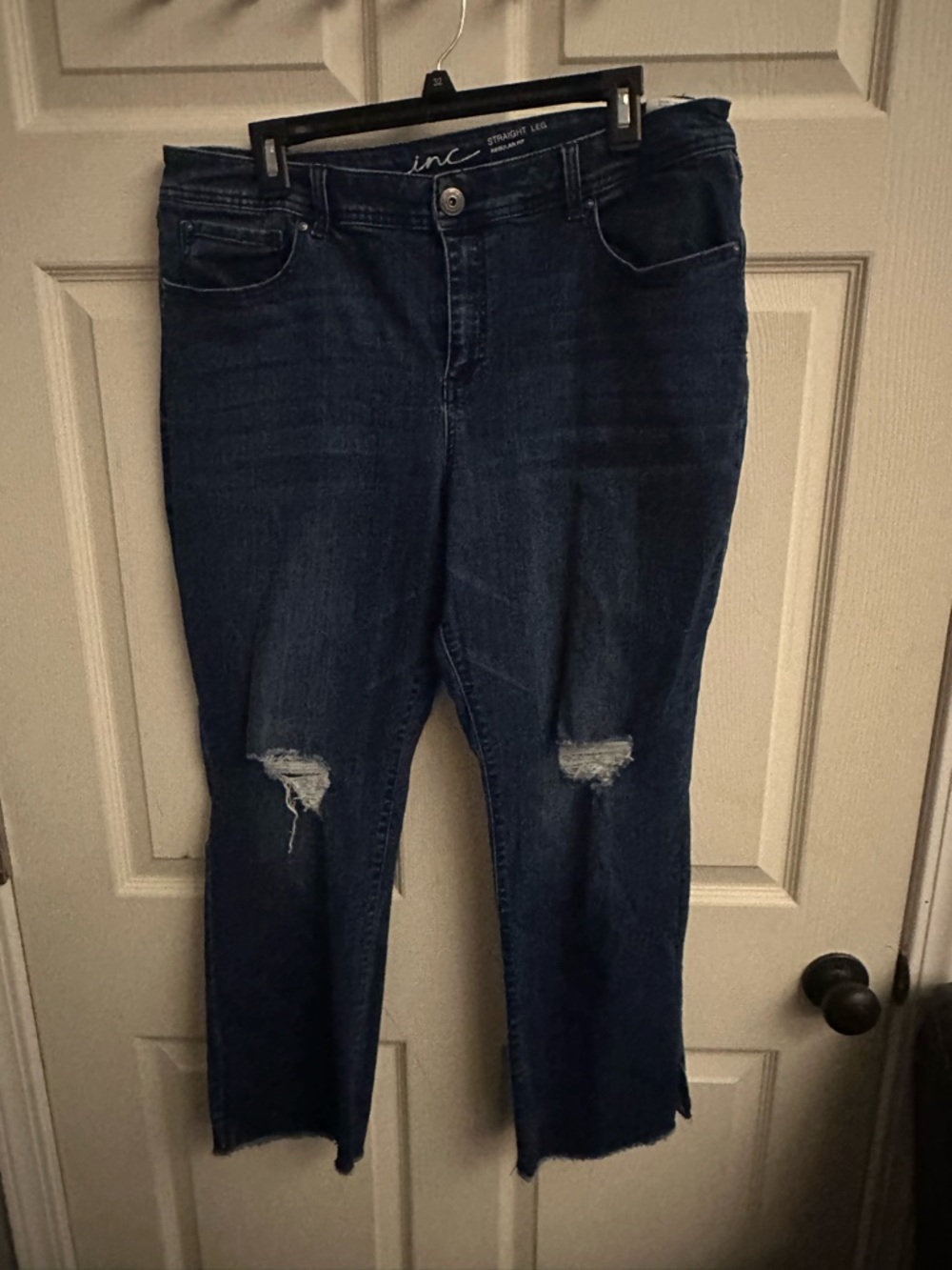 INC International Concepts straight leg regular fit jeans